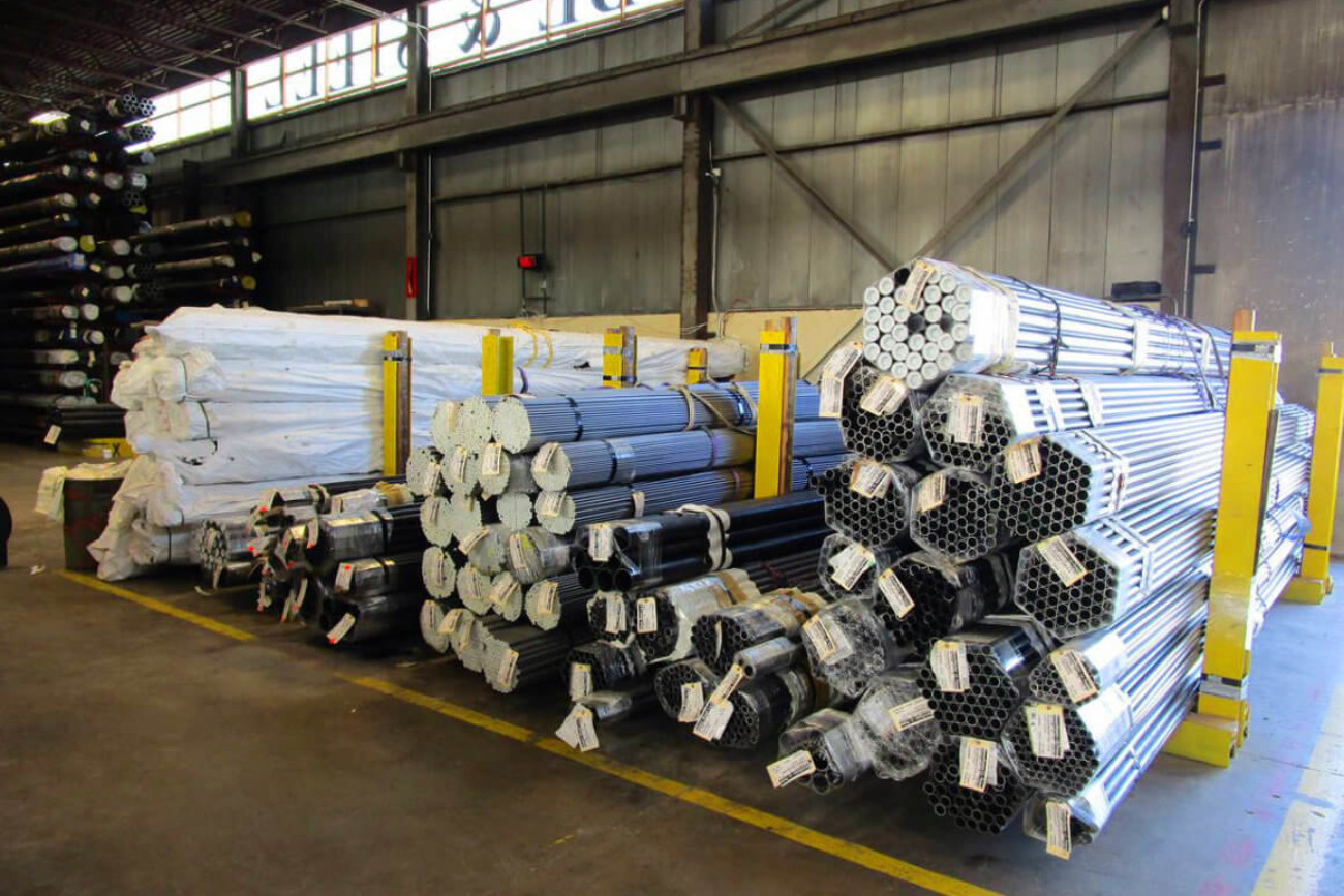 DOM steel tube ready for delivery